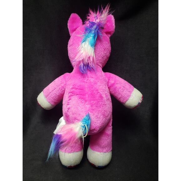 Build A Bear Candy Hearts Girl Power XOXO BFF Heart Unicorn Plush Stuffed Animal - Picture 3 of 9